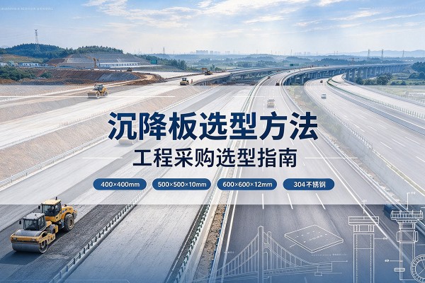 零陵沉降板选择方法