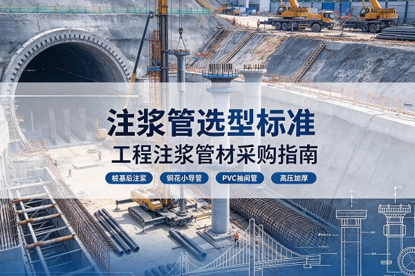 零陵注浆管选型标准