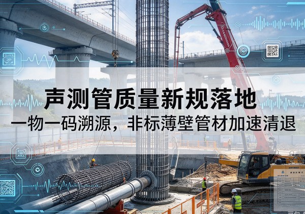 零陵声测管质量新规落地，一物一码溯源，非标薄壁管材加速清退