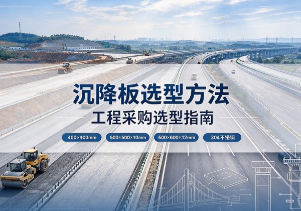 零陵沉降板选择方法
